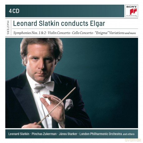 Leonard Slatkin: Leonard Slatkin Conducts Elgar [4CD]