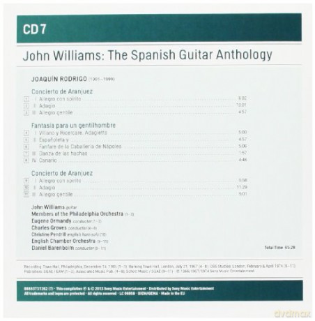 John Williams: John Williams: The Spanish Guitar Anthology [7CD]