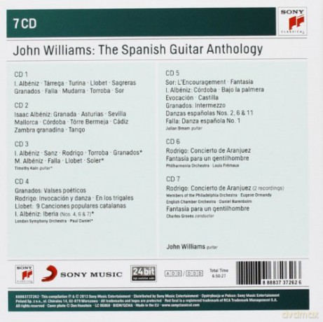 John Williams: John Williams: The Spanish Guitar Anthology [7CD]