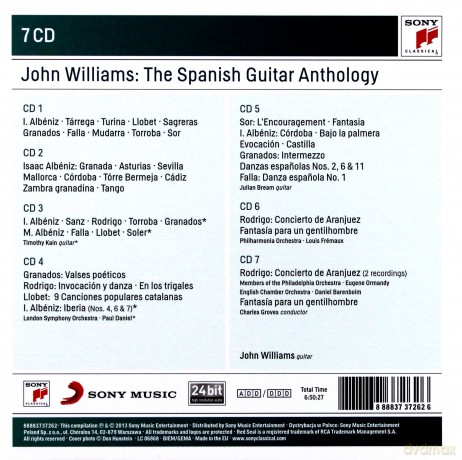 John Williams: John Williams: The Spanish Guitar Anthology [7CD]