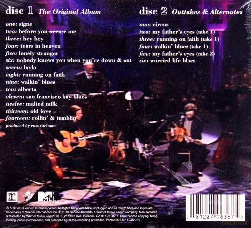 Eric Clapton: Unplugged [2CD]