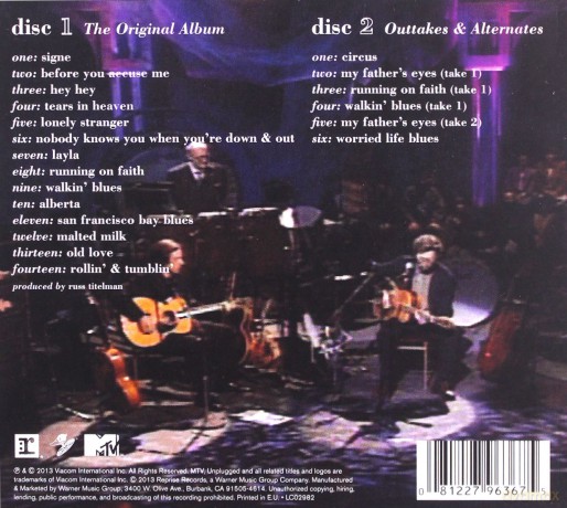 Eric Clapton: Unplugged [2CD]