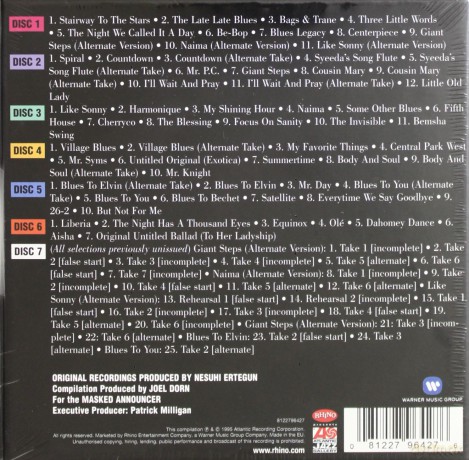John Coltrane: Heavyweight Champion-The Compl [7CD]