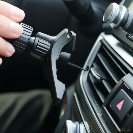 Ugly Rubber uchwyt samochodowy Y Car Mount - Air Vent Tripod (with YUA) czarny do kratki ze stabilizatorem