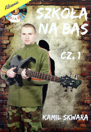 Szkoła Na Bas 1 - K. Skwara [KSIĄŻKA]+[CD]