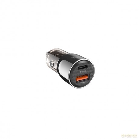 XO ładowarka samochodowa CC58 95W 1x USB czarna matowa
