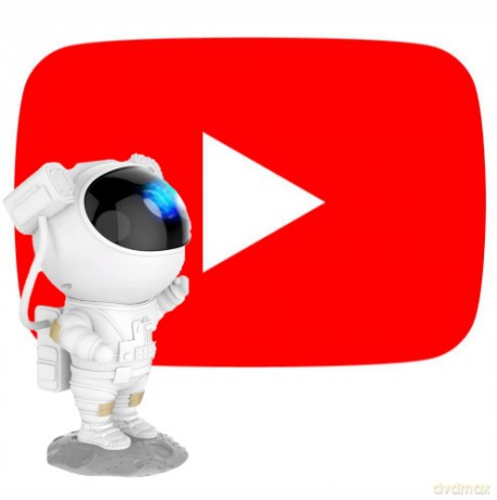 XO projektor LED CF01 gwiazd-galaktyk astronauta