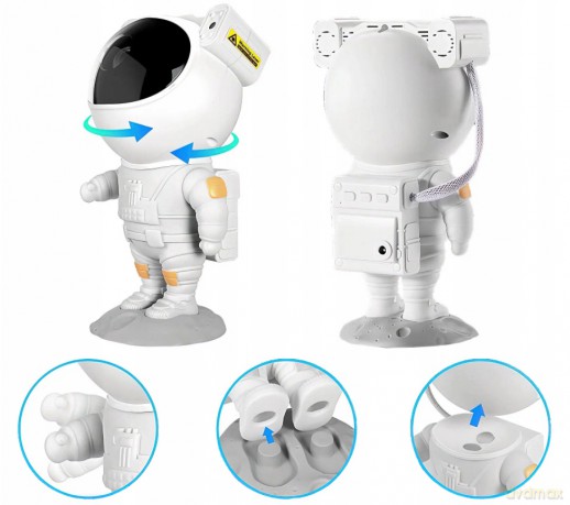 XO projektor LED CF01 gwiazd-galaktyk astronauta