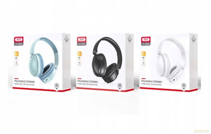 XO słuchawki Bluetooth BE36 czarne nauszne