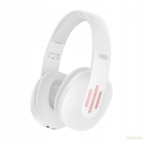 XO słuchawki Bluetooth BE39 białe nauszne