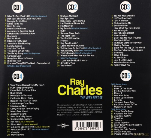 Ray Charles: Very Best of [5CD]