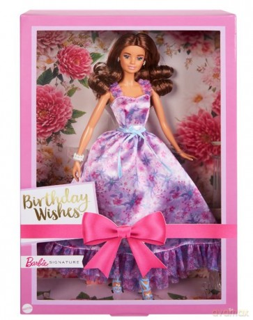 Barbie Lalka Signature Birthday Wishes Urodzinowa