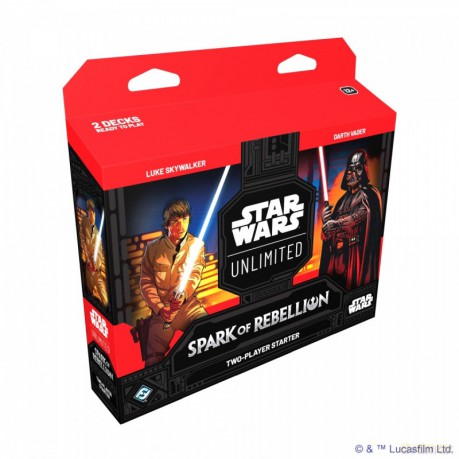 Star Wars: Unlimited Spark of Rebellion Two-Player Starter wersja angielska [GRA]