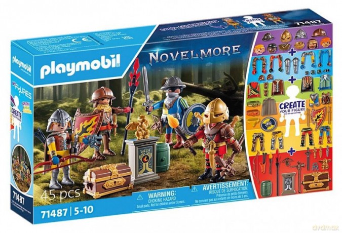 PLAYMOBIL Zestaw z figurkami Novelmore 71487 My Figures: Rycerze Novelmore