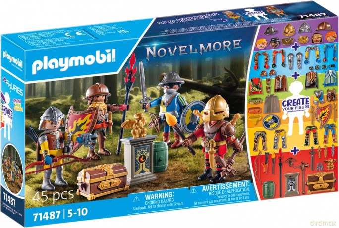 PLAYMOBIL Zestaw z figurkami Novelmore 71487 My Figures: Rycerze Novelmore