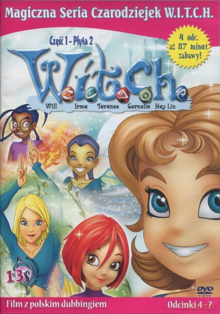 W.I.T.C.H. (Witch) Czarodziejki 1 (odcinki: 4-7) [DVD]