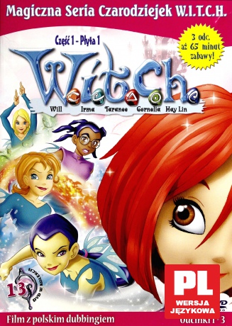 W.I.T.C.H. (Witch) Czarodziejki 1 (odcinki: 1-3) [DVD]