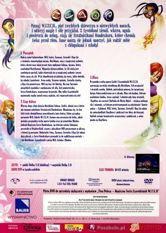 W.I.T.C.H. (Witch) Czarodziejki 1 (odcinki: 1-3) [DVD]