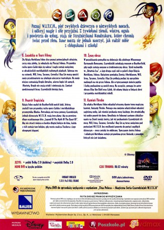 W.I.T.C.H. (Witch) Czarodziejki 1 (odcinki: 8-11) [DVD]