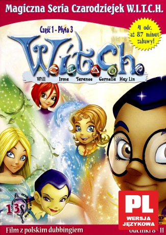 W.I.T.C.H. (Witch) Czarodziejki 1 (odcinki: 8-11) [DVD]