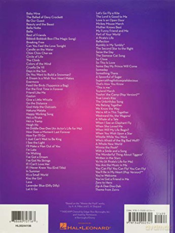 101 Disney Songs [KSIĄŻKA]