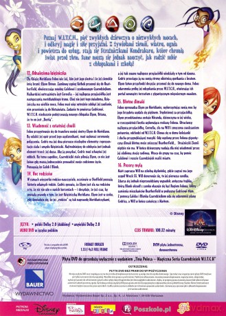 W.I.T.C.H. (Witch) Czarodziejki 1 (odcinki: 12-16) [DVD]