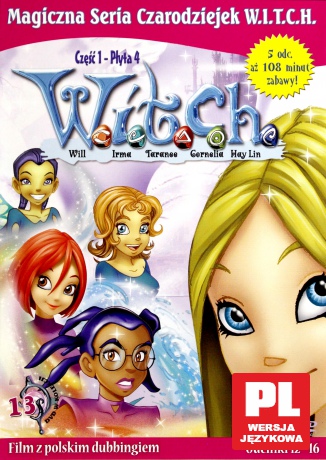 W.I.T.C.H. (Witch) Czarodziejki 1 (odcinki: 12-16) [DVD]