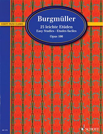 25 Studies Op 100 - Friedri Burgmueller [KSIĄŻKA]