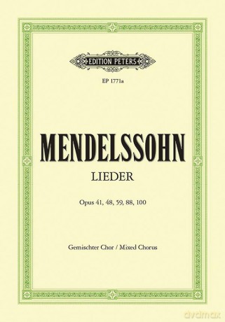 28 Choruses Satb Opp41 48 59 88 100 - Felix Mendelssohn [KSIĄŻKA]
