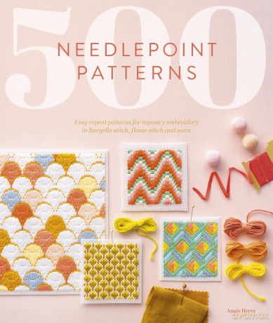 500 Needlepoint Patterns - Anais Herve [KSIĄŻKA]