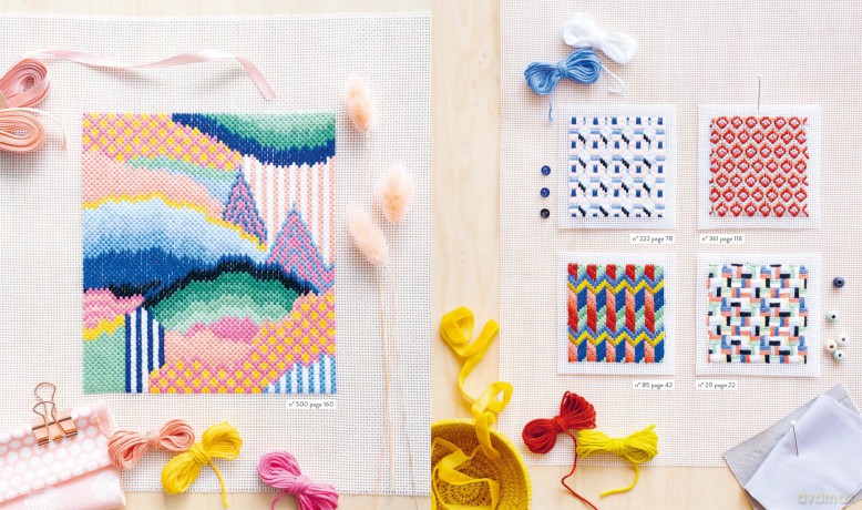 500 Needlepoint Patterns - Anais Herve [KSIĄŻKA]