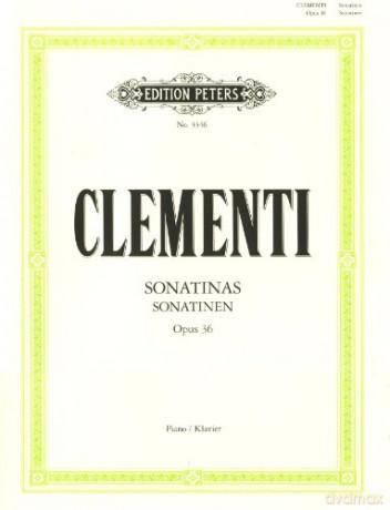 6 Sonatinas Op 36 - Muzio Clementi [KSIĄŻKA]