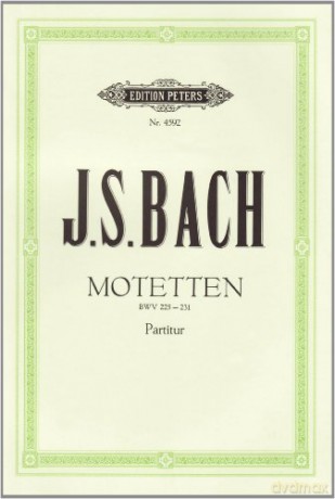 7 Motets Bwv 225 To 231 - Johann Sebasti Bach [KSIĄŻKA]