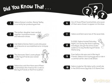96 Facts About Selena Gomez - Arie Kaplan [KSIĄŻKA]
