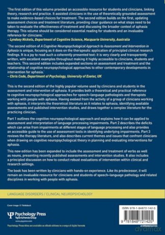 A Cognitive Neuropsychological Approach to Assessment and Intervention in Aphasia: A clinician's guide - A Et Al Whitworth [KSIĄŻKA]