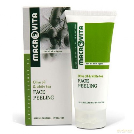 Macrovita face peeling z bio-oliwą z oliwek i bio-aloesem - peeling do twarzy 100ml [KOSMETYKI]