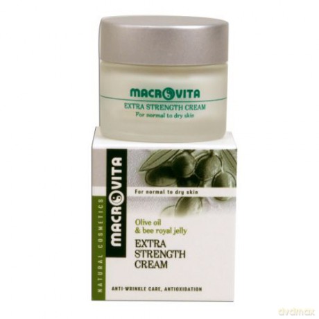 Macrovita extra strength cream z bio-oliwą z oliwek i bio-mleczkiem pszczelim - krem mocno wzmacniający 40ml [KOSMETYKI]