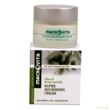 Macrovita super nourishing cream z bio-oliwą z oliwek i bio-mleczkiem pszczelim - przeciwzmarszczkowy krem super odżywczy 40ml [KOSMETYKI]