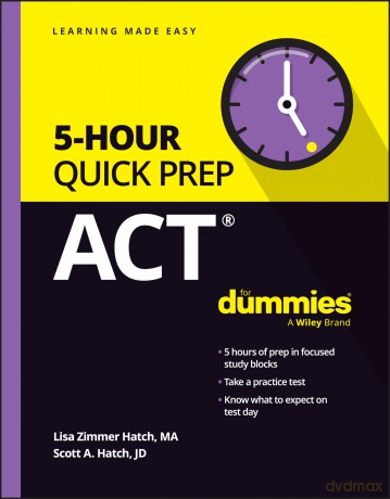 Act 5 Hour Quick Prep For Dummies - Lisa Z. Hatch [KSIĄŻKA]
