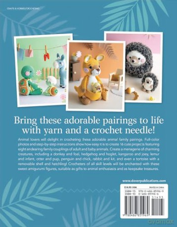 Adorable Animal Families To Crochet - Marie Clesse [KSIĄŻKA]
