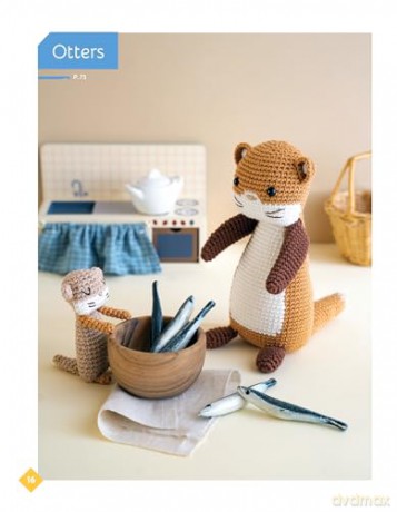Adorable Animal Families To Crochet - Marie Clesse [KSIĄŻKA]