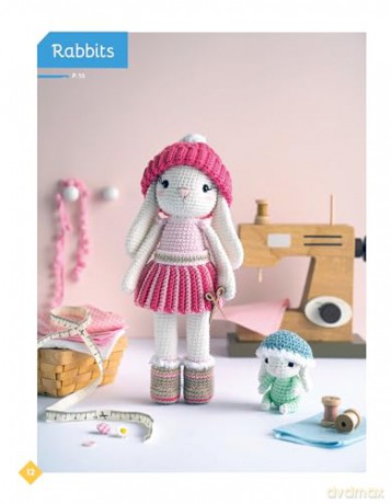 Adorable Animal Families To Crochet - Marie Clesse [KSIĄŻKA]