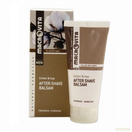 Macrovita after shave balsam z bawełną i bio-chmielem - balsam po goleniu 100ml [KOSMETYKI]