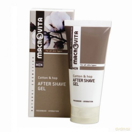 Macrovita after shave gel z bawełną i bio-chmielem - żel po goleniu 100ml [KOSMETYKI]
