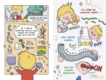 Adventures Of Invisible Boy - Doogie Horner [KSIĄŻKA]