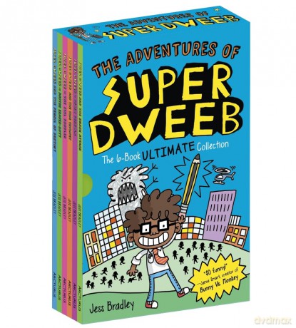 Adventures Of Super Dweeb Boxset - Jess Bradley [KSIĄŻKA]