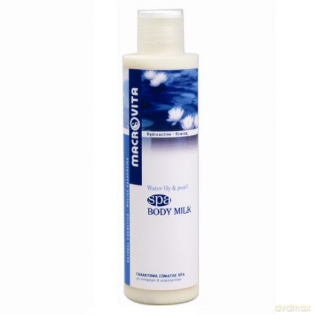 Macrovita body milk spa z lilią wodną i wyciągiem z pereł - nawilżające mleczko do ciała 200ml [KOSMETYKI]