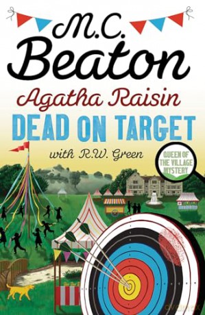 Agatha Raisin Dead On Target - M C Beaton [KSIĄŻKA]