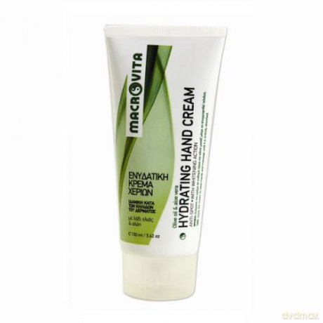 Macrovita hydrating hand cream z bio-oliwą z oliwek i bio-aloesem - nawilżający krem do rąk 100ml [KOSMETYKI]