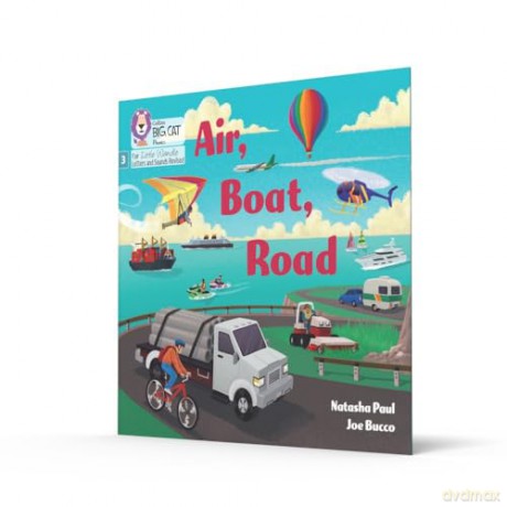 Air, Boat, Road: Phase 3 Set 2 Blending practice (Big Cat Phonics for Little Wandle Letters and Sounds Revised) - Natasha Paul [KSIĄŻKA]